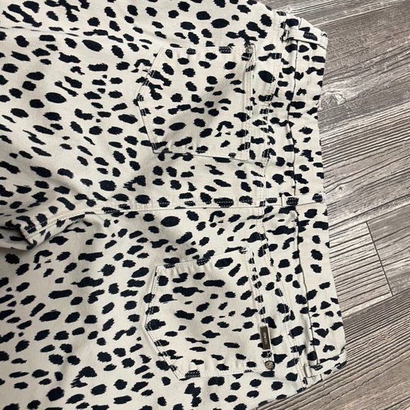 Chicos Black Spotted So Slimming Girlfriend Ankle Pant - Picture 3 of 5